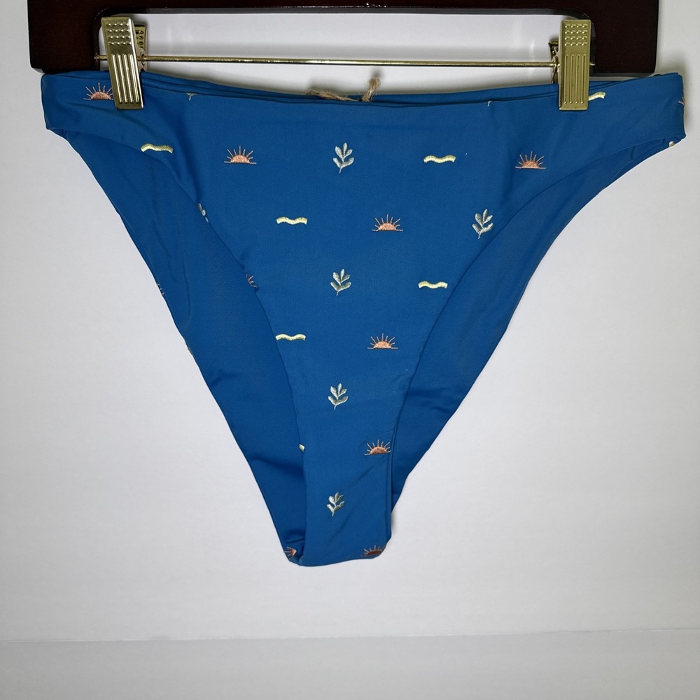 Desert Dreamer Blue Graphic Bikini Bottom Swim Bottom NWT Women's  Extra Large